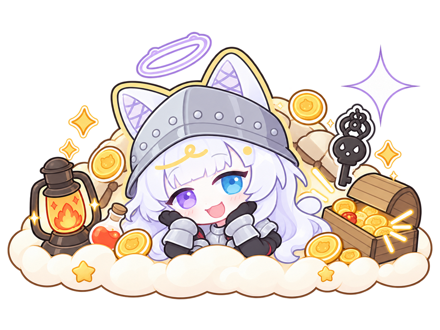 猫耳骑士与宝藏
